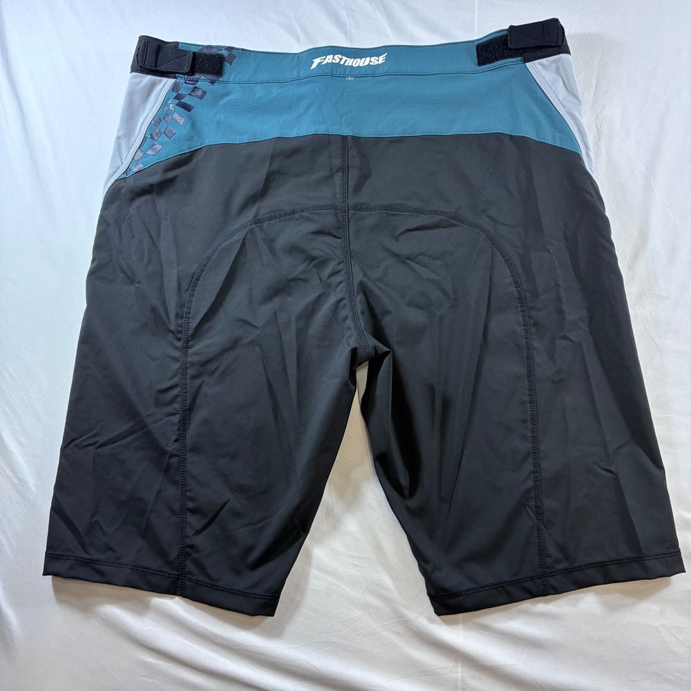 Fasthouse Crossline 2.0 Velocity Mountain Bike Shorts Silver Black 40 5404-3740 - Picture 5 of 5